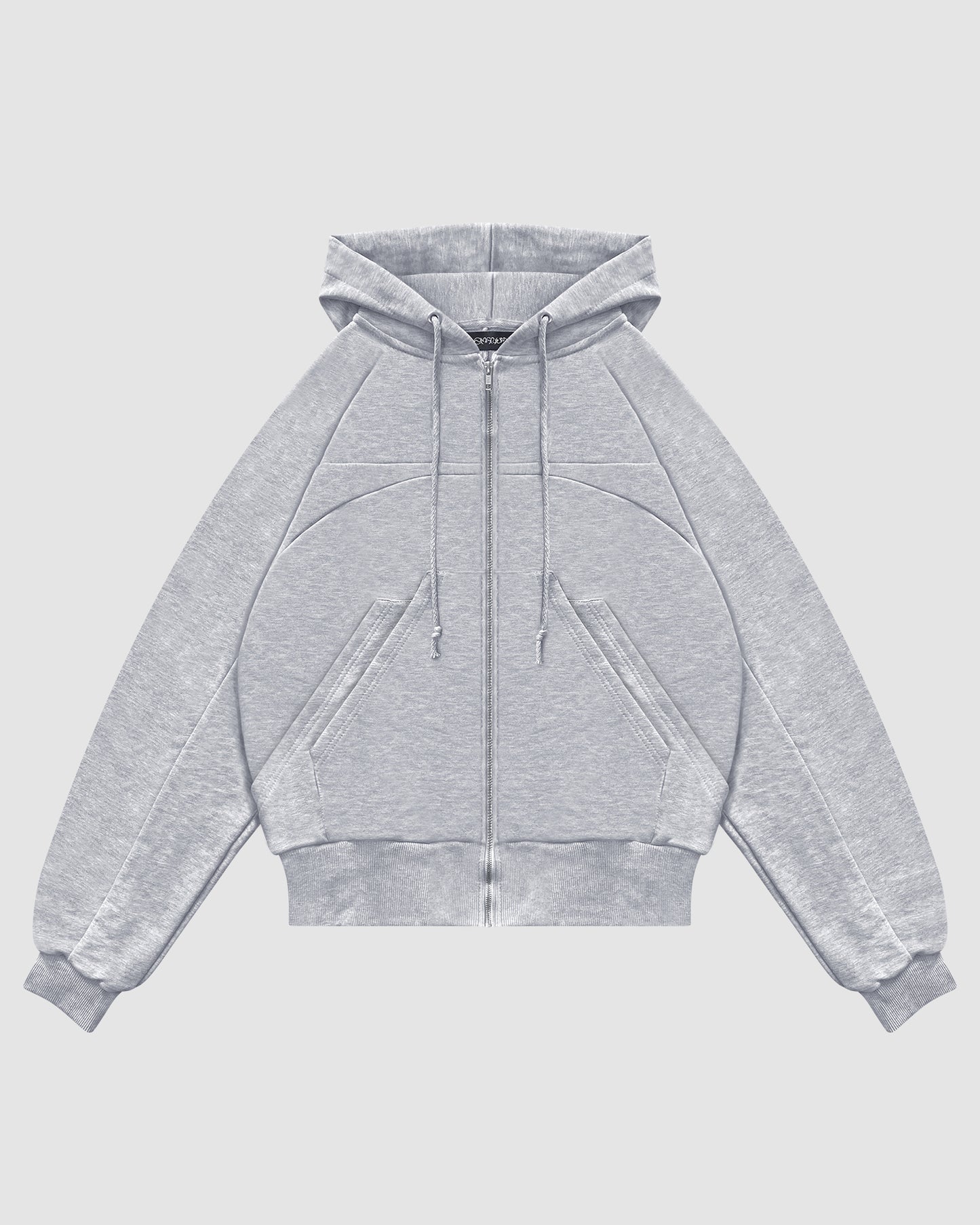 Raw Zip-Hoodie