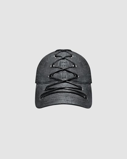 Laced Waxed Cap