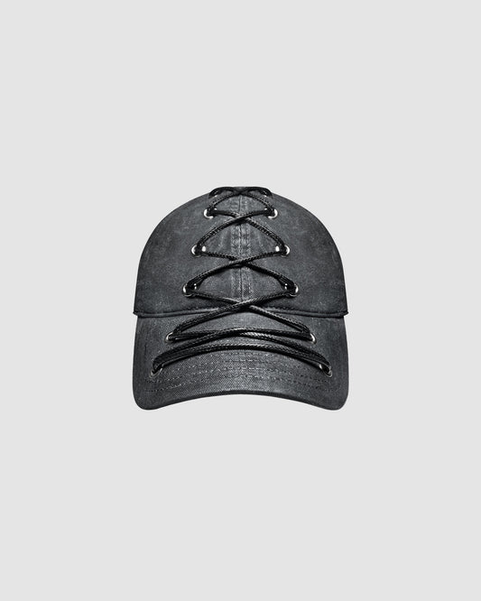 Laced Waxed Cap