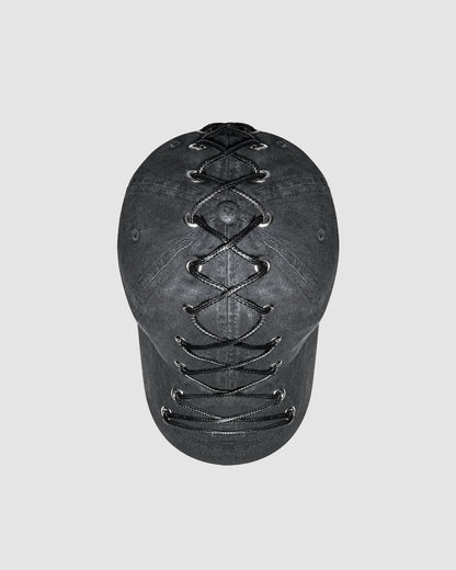 Laced Waxed Cap
