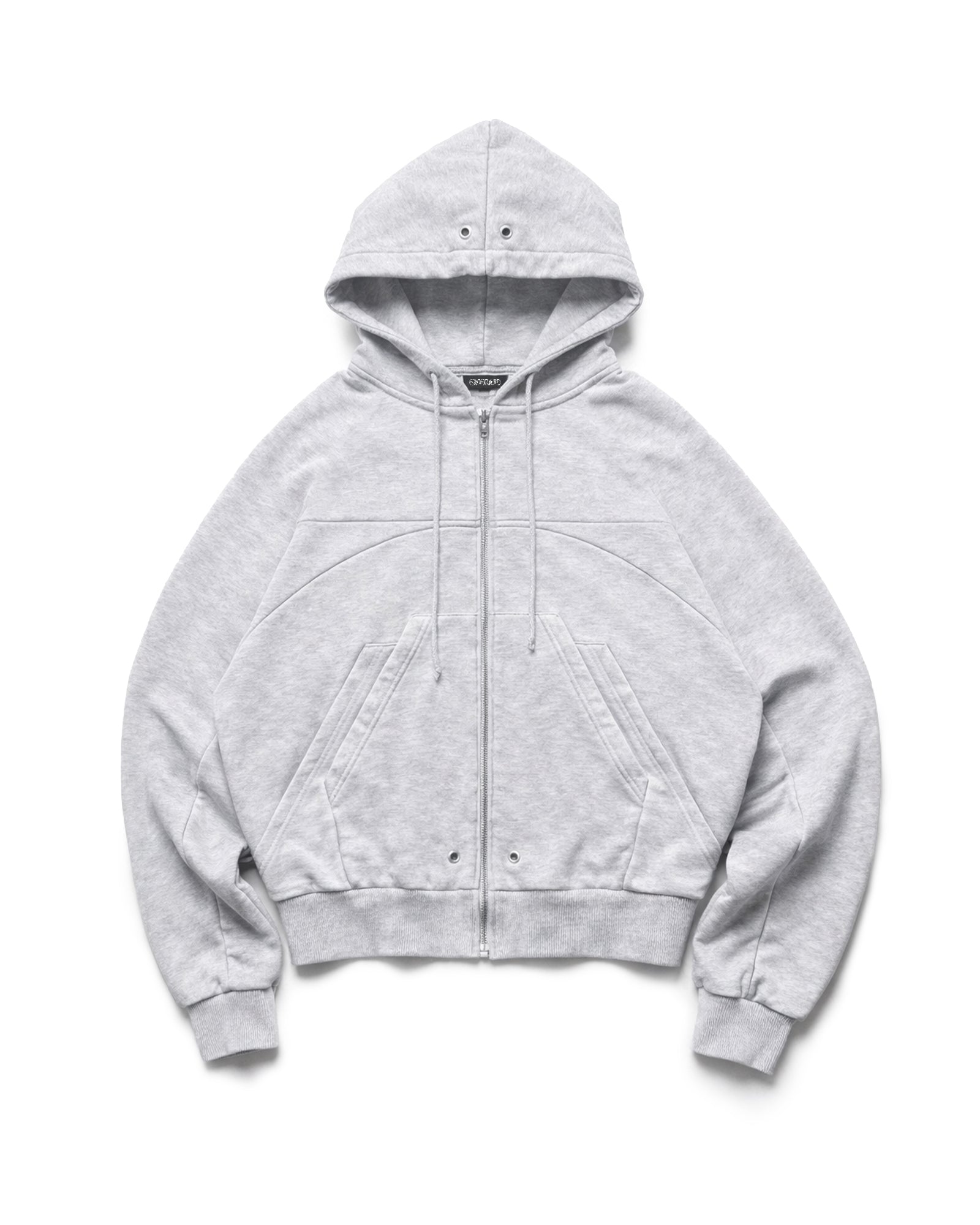 Raw Zip-Hoodie