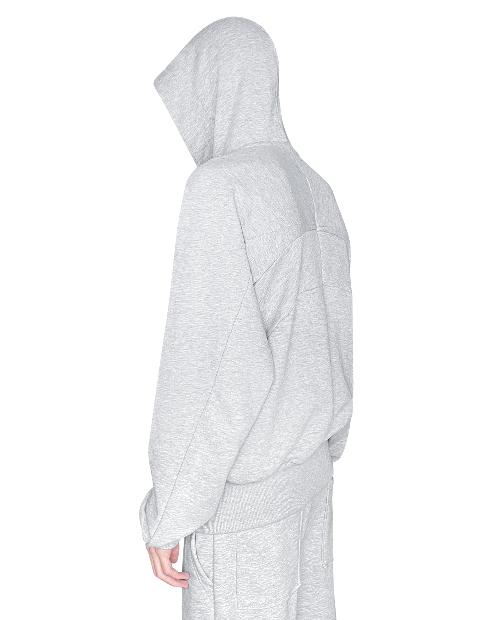 Raw Zip-Hoodie