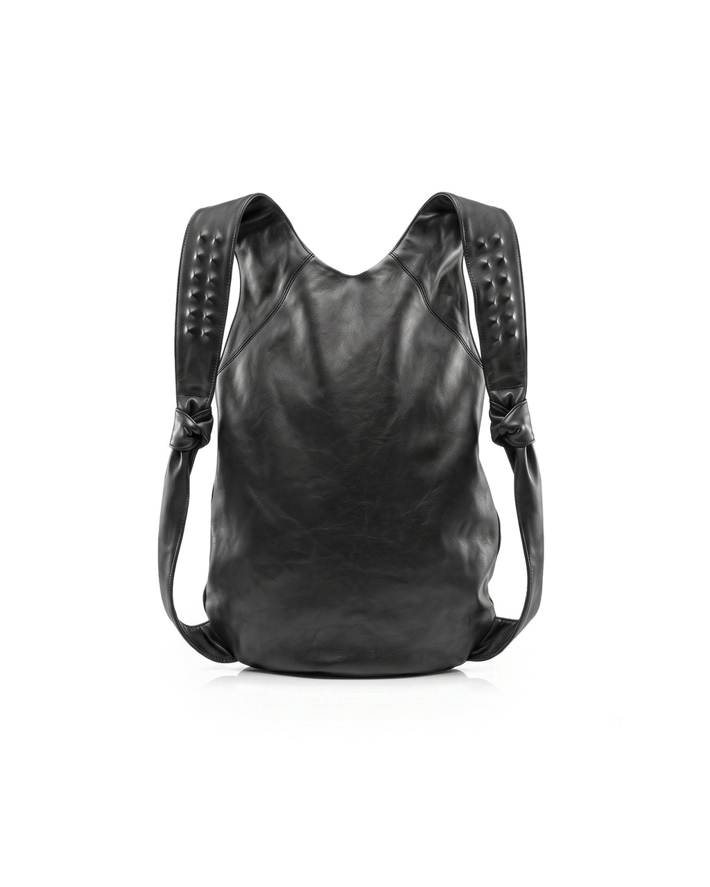 Spine Leather Backpack