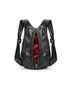 Spine Leather Backpack